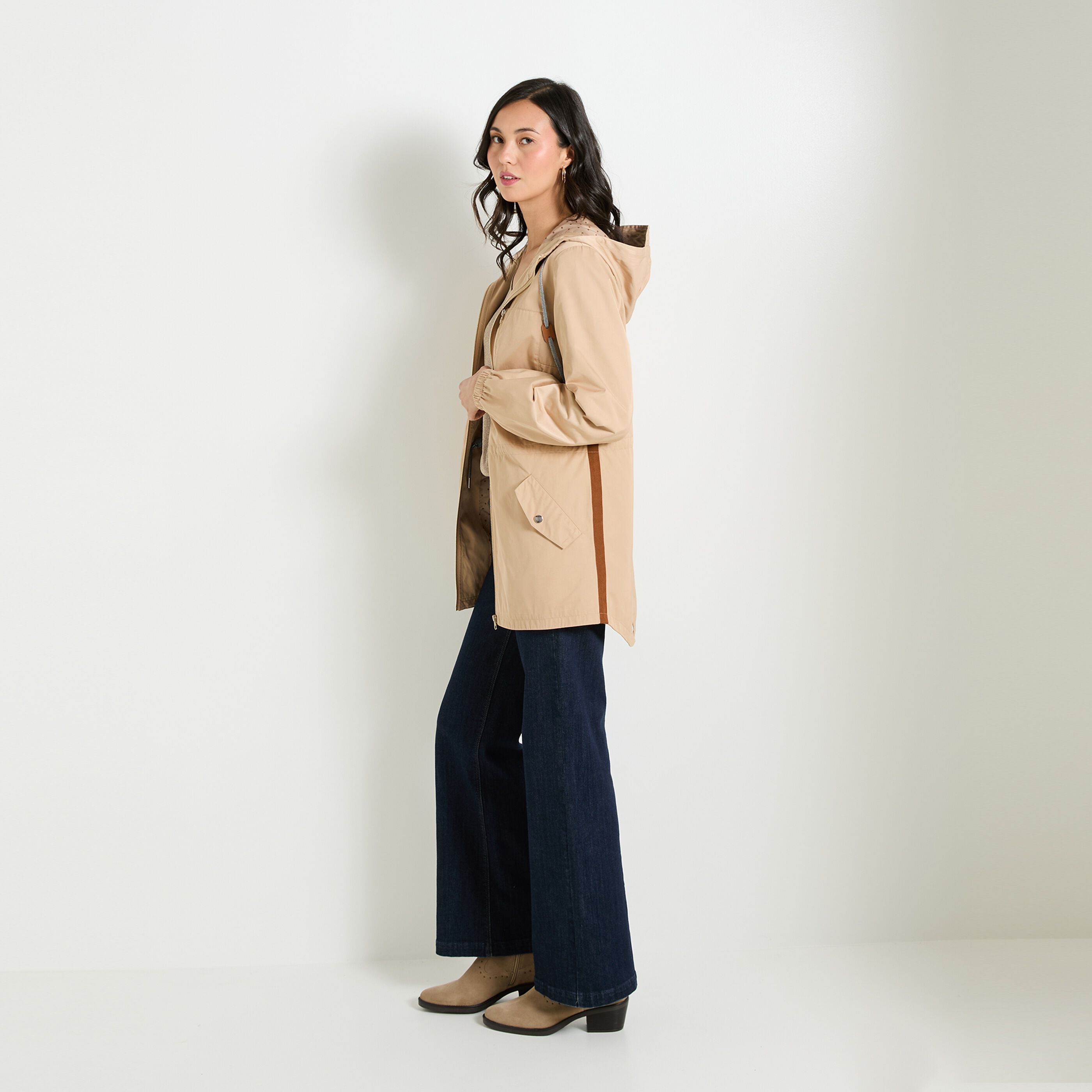 Manteau parka femme