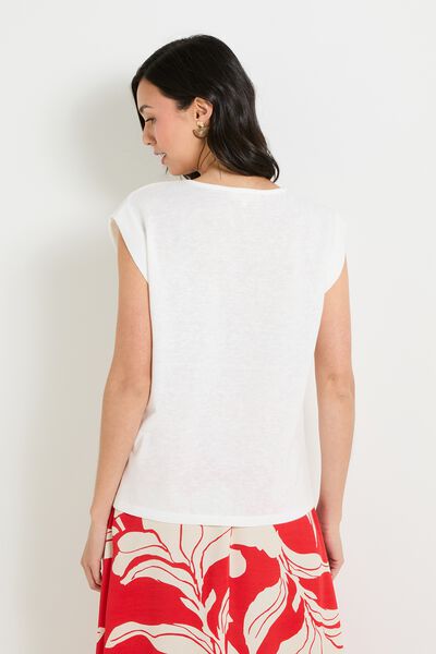 Tshirt print femme