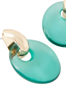 Boucles d'oreilles ovales