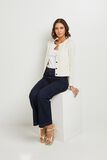 Veste maille matelassée femme