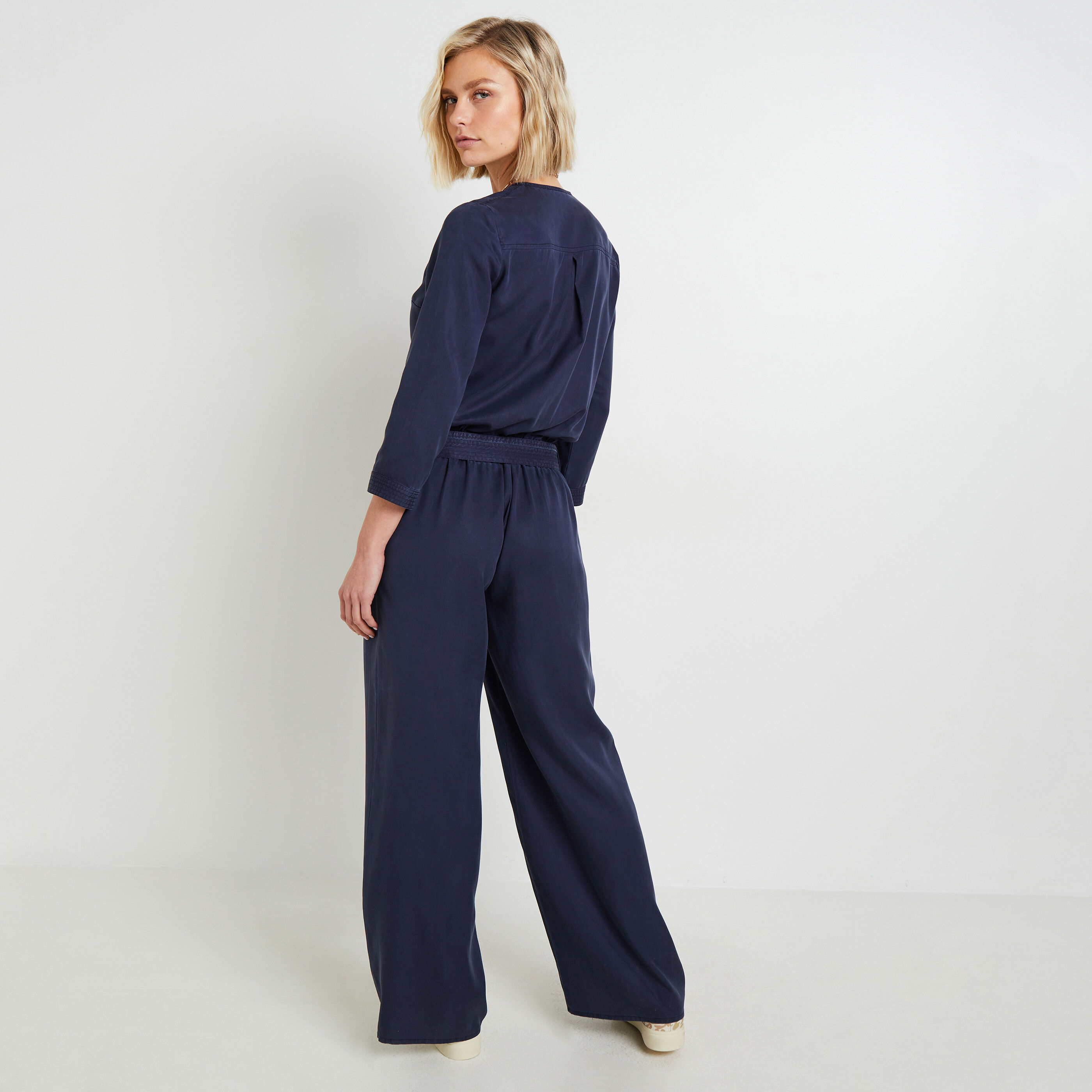 Combinaison longue lyocell femme