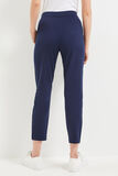Pantalon cigarette raccourci