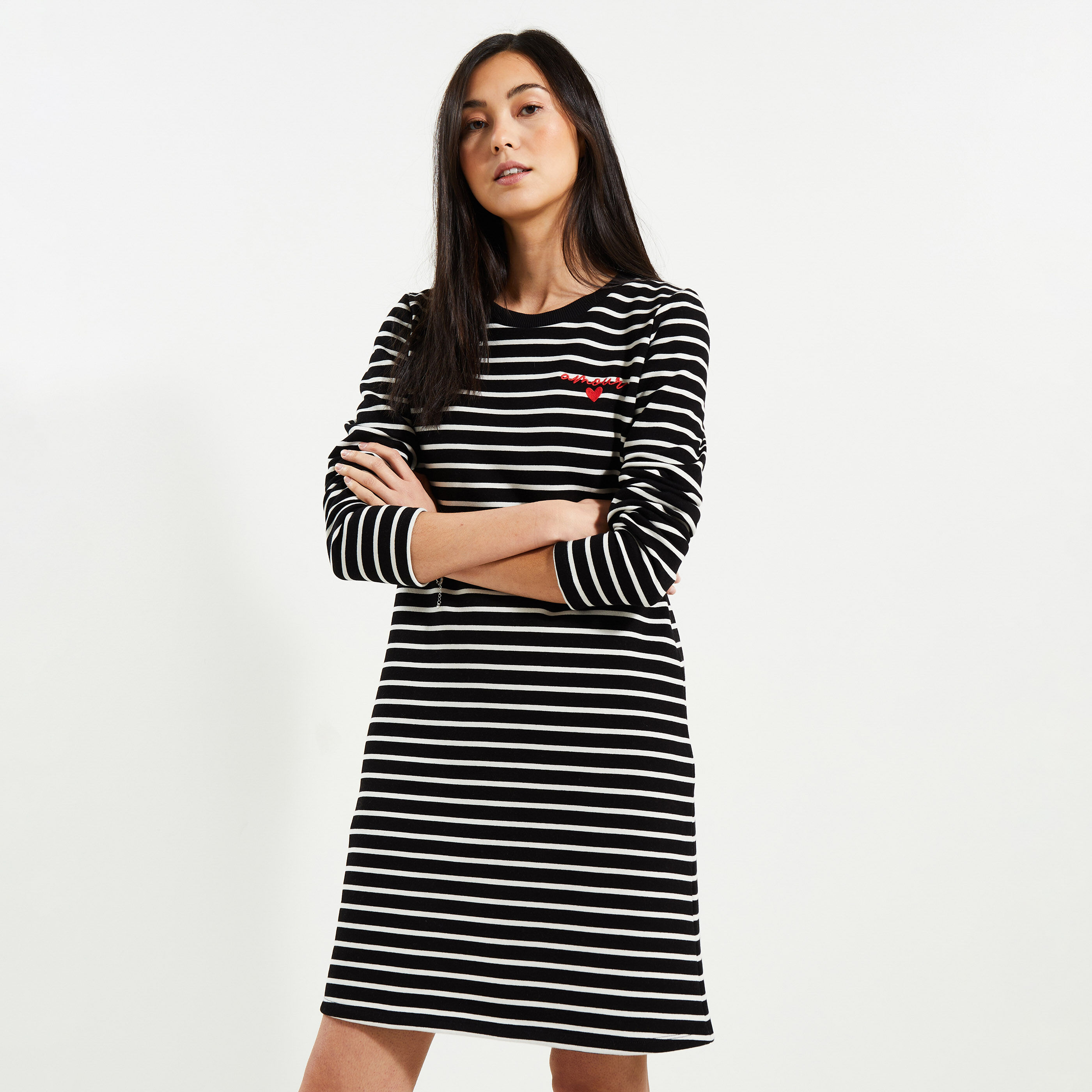 Robe blanche et or ou bleu et noir best sale