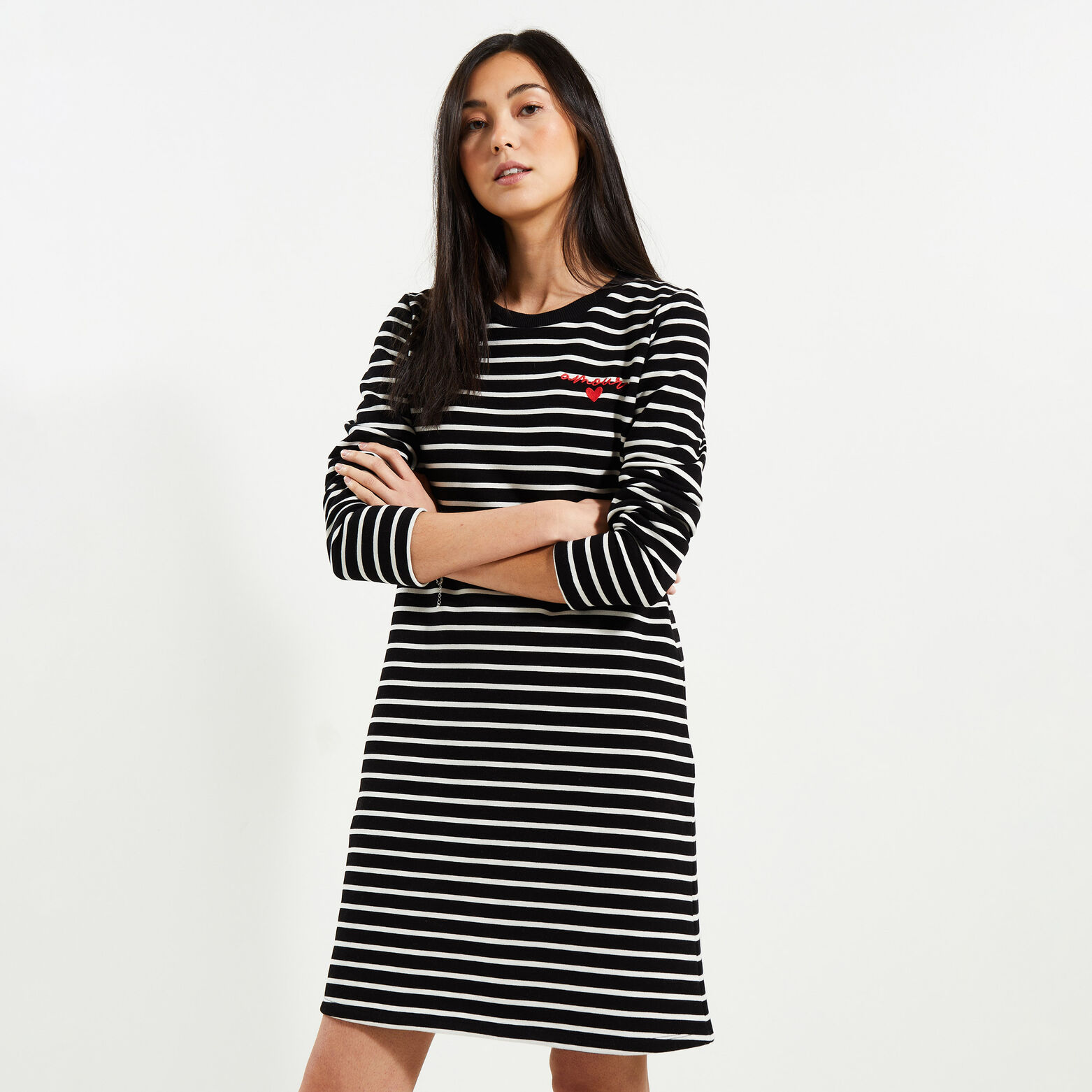 Robe sweat femme