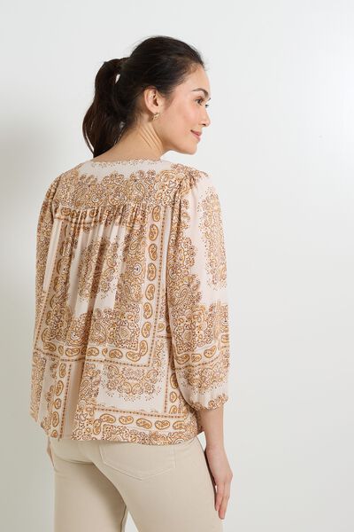 Blouse imprimée femme
