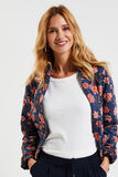 Veste réversible matelassée femme