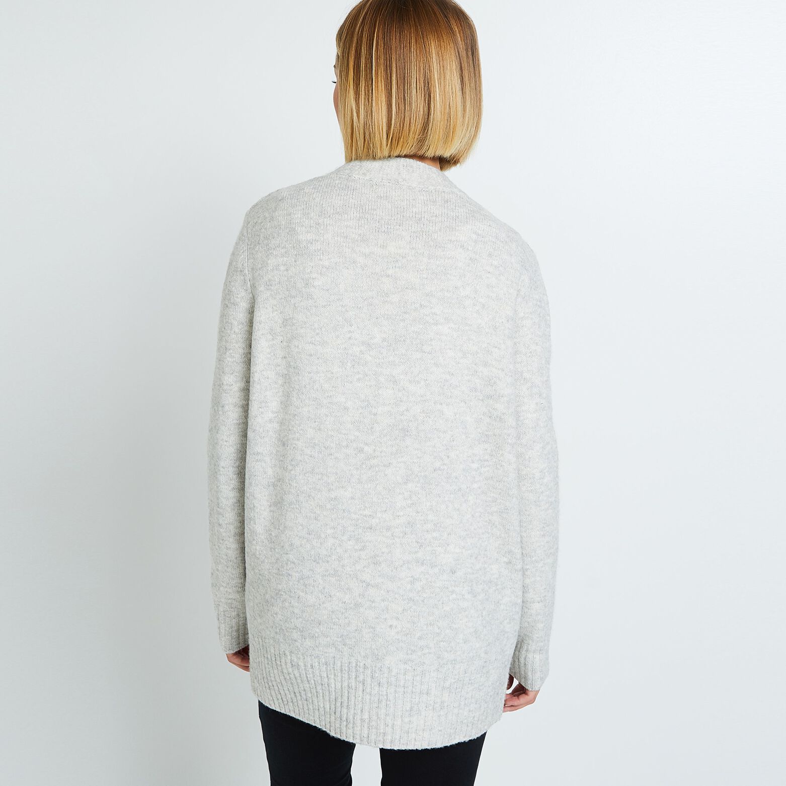 Gilet long femme