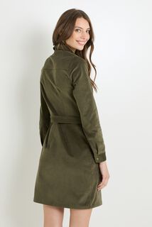 Robe col chemise femme