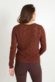 Pull col rond femme
