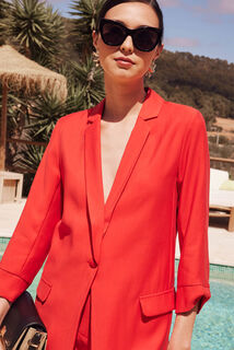 Veste blazer fluide femme
