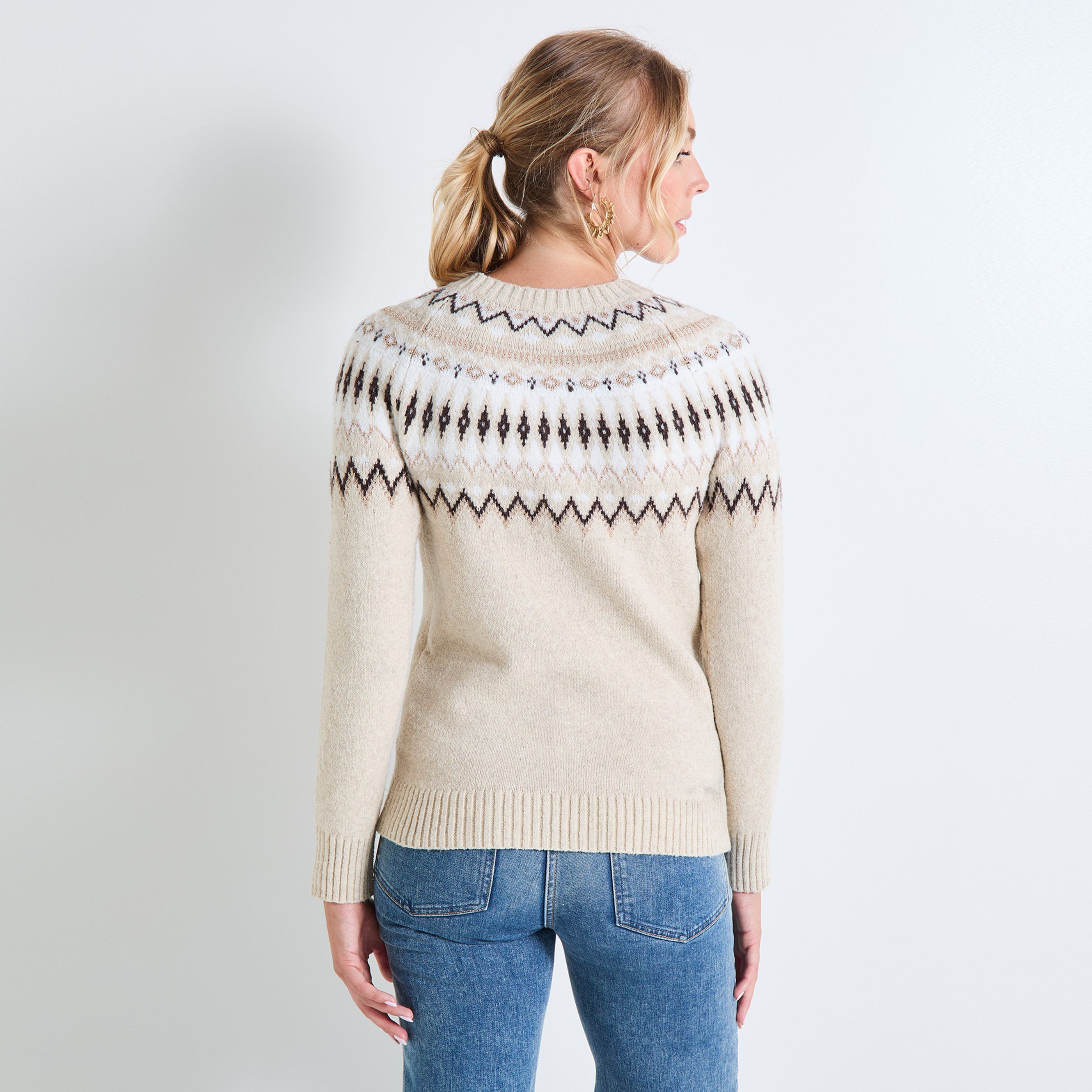 Pull manches longues femme