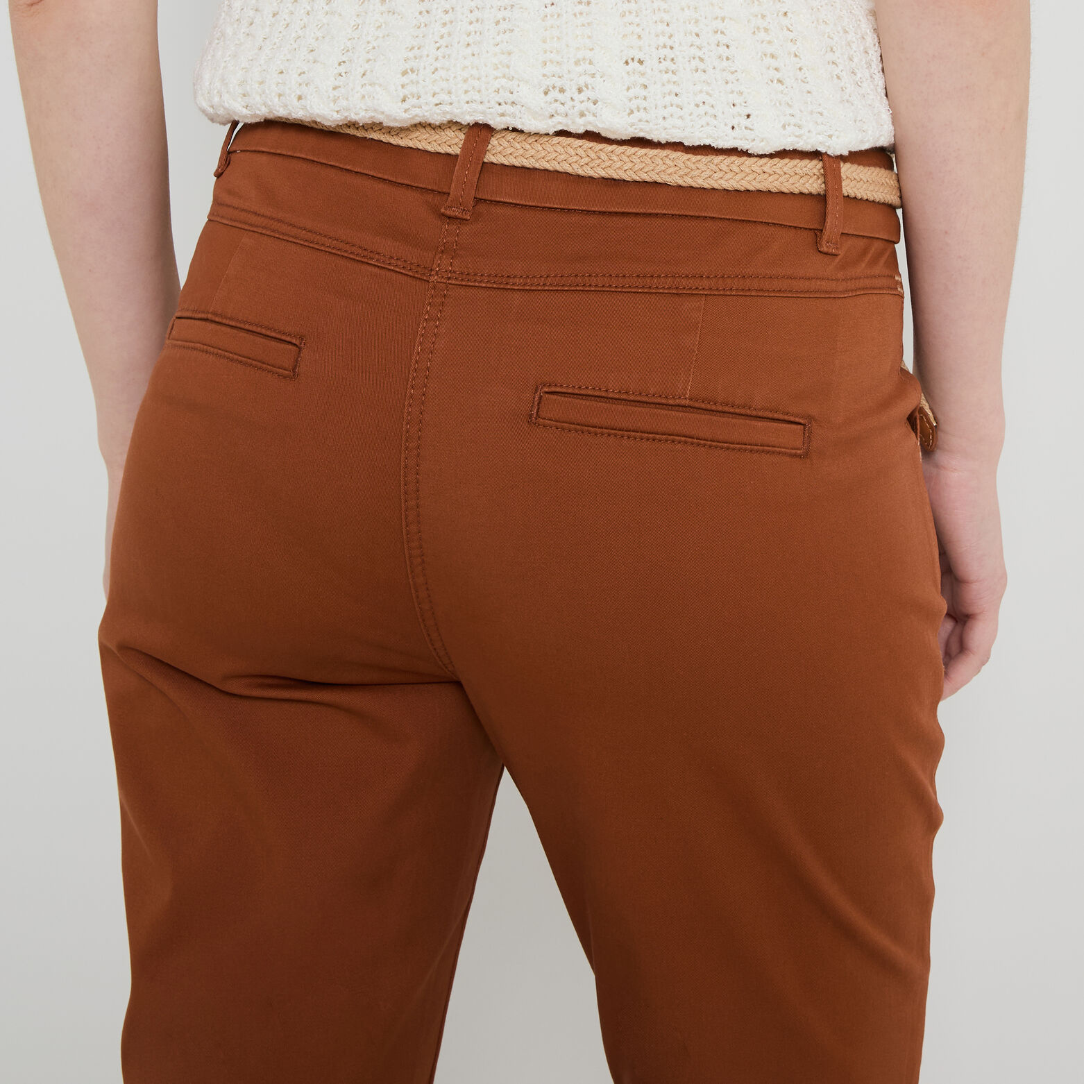 Pantalon chino femme