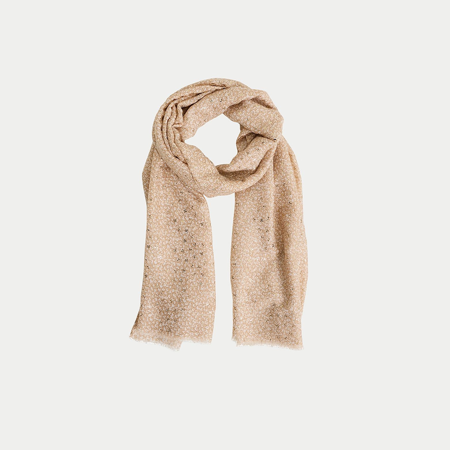 Étole imprimé fleuri femme