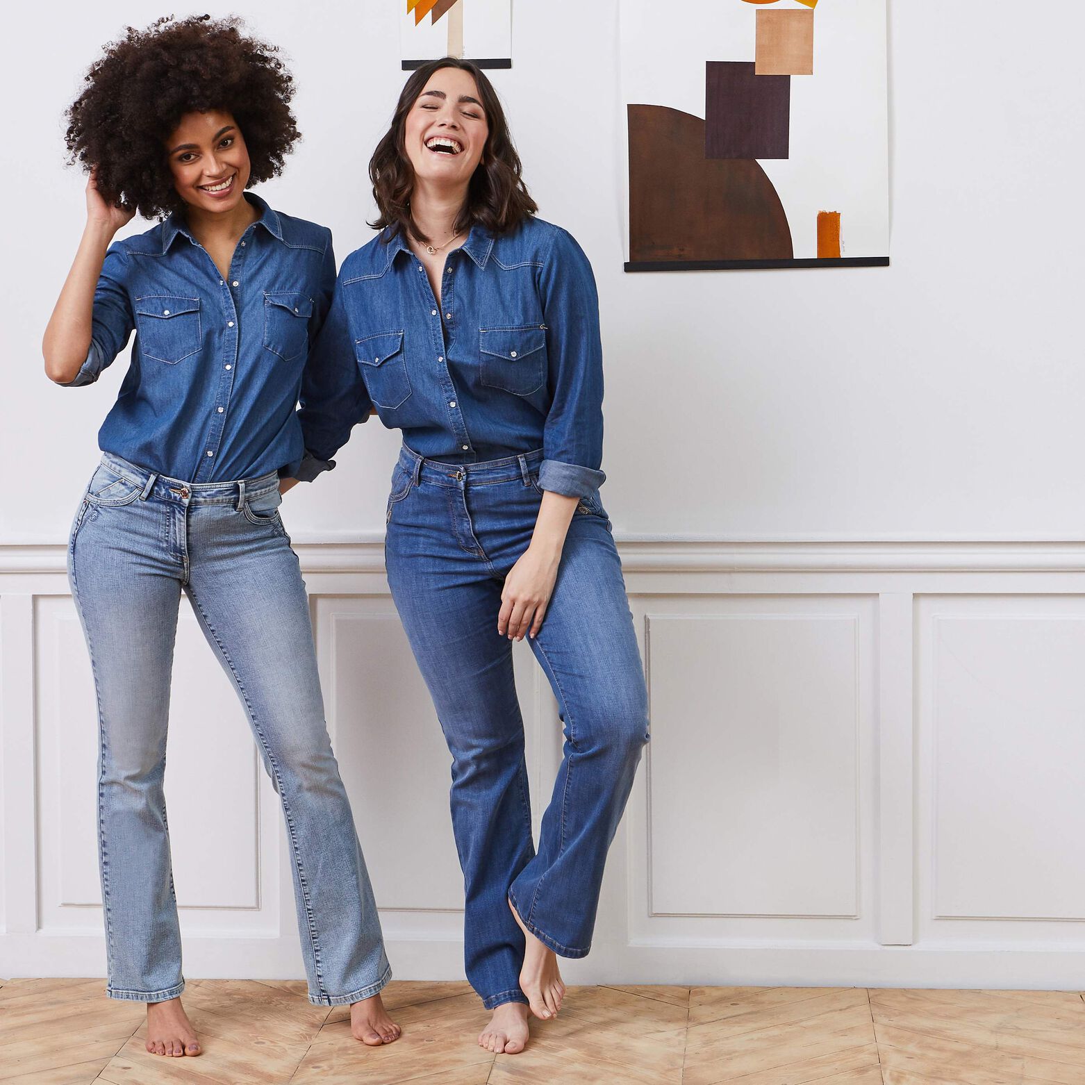 Jean bootcut BALI femme