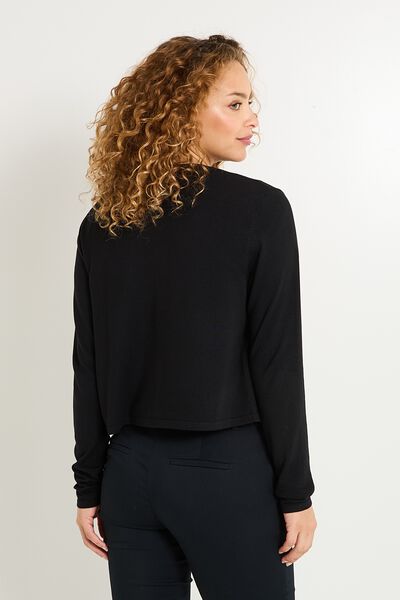 Gilet manches longues femme