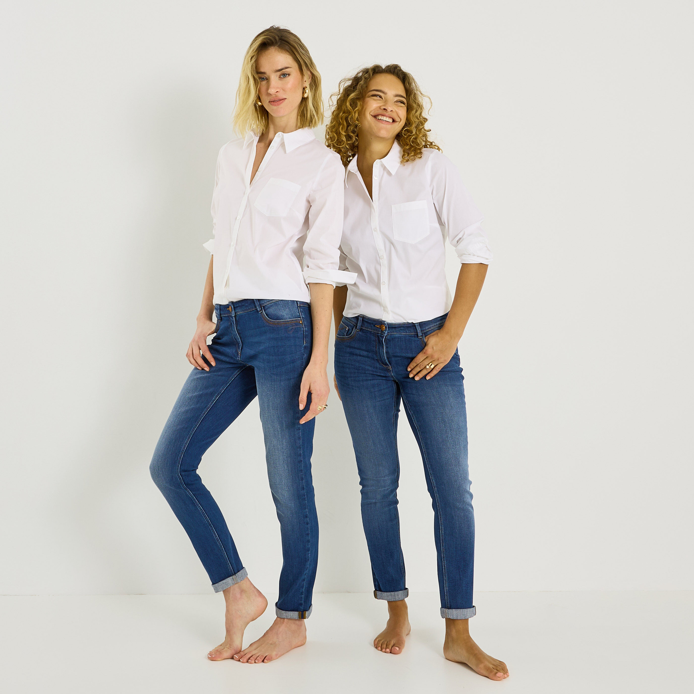 Jean slim raccourci TOKYO R01 femme