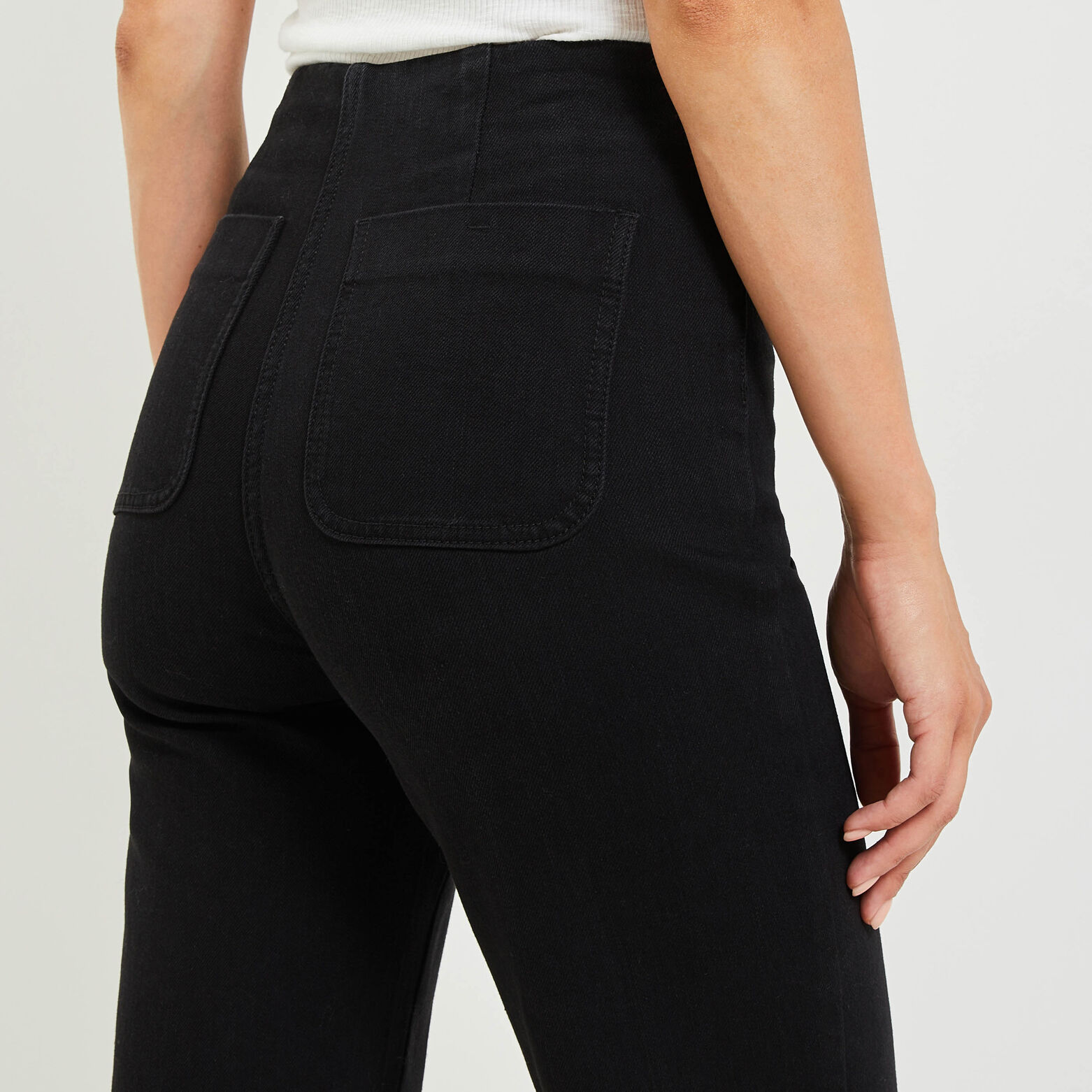 Jean flare femme
