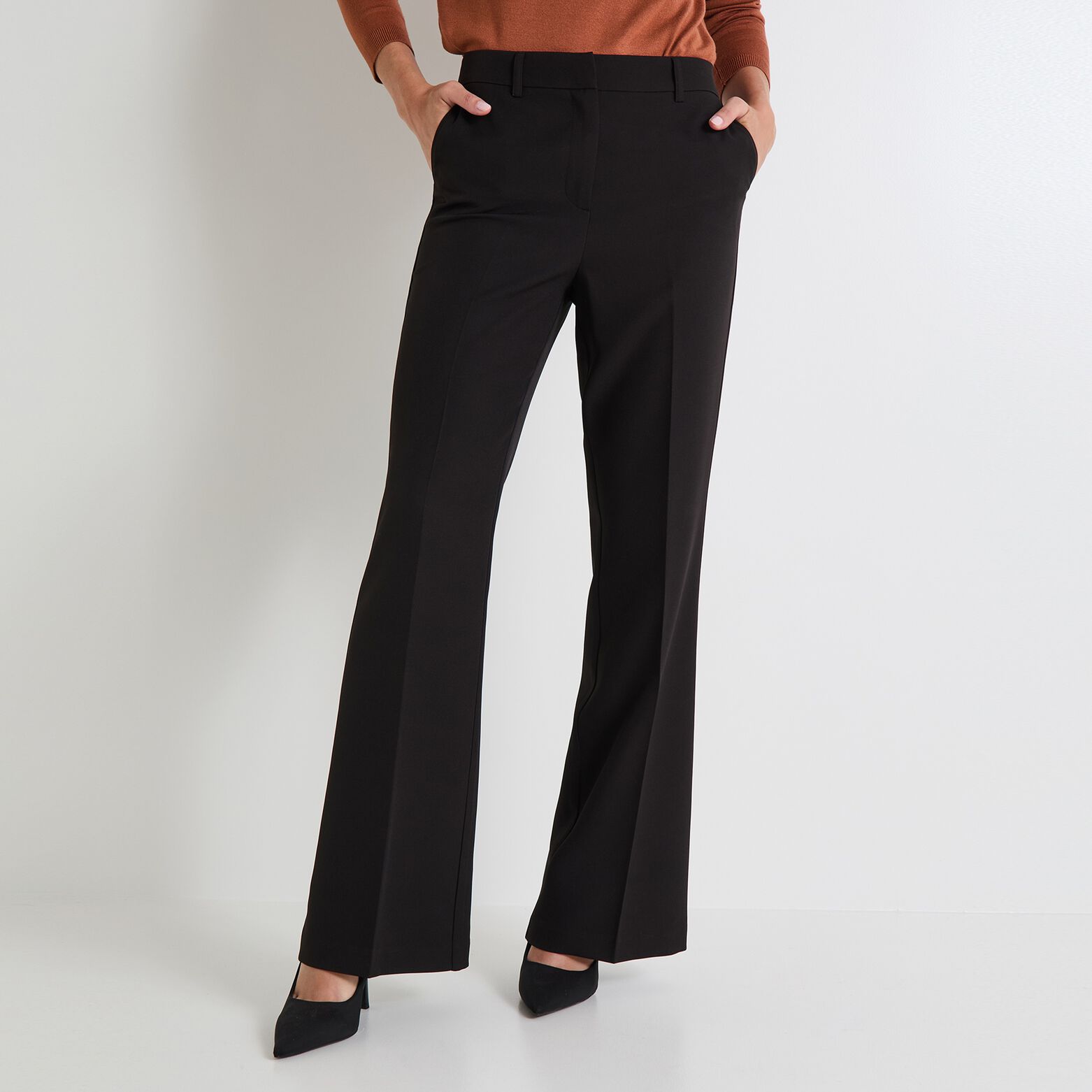 Pantalon flare femme