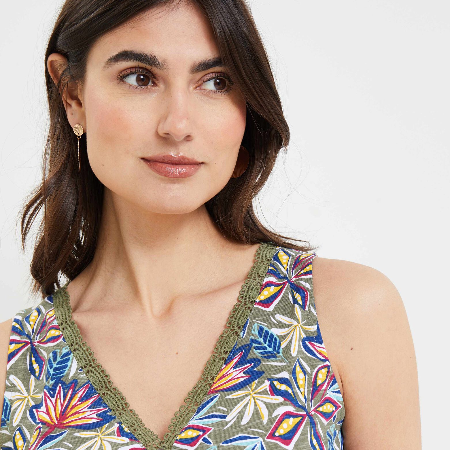 Débardeur imprimé femme