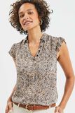 Blouse imprimée femme