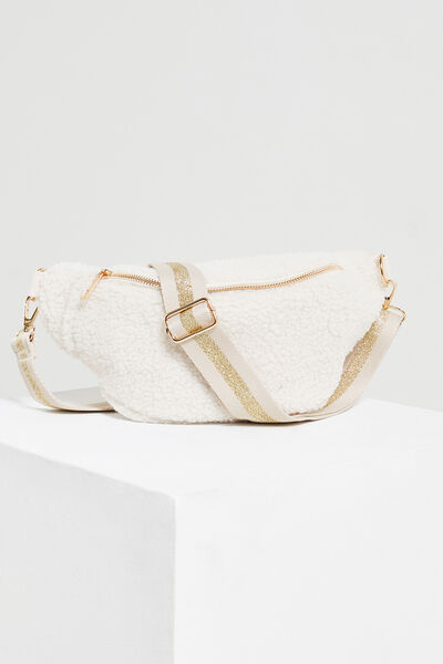 Banane fausse fourrure femme
