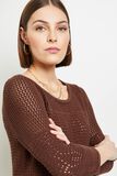 Pull crochet femme