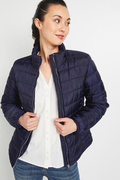 Doudoune manches longues femme