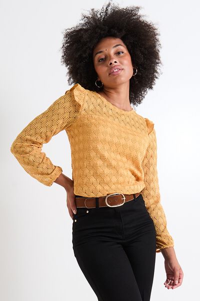T-shirt col bateau femme