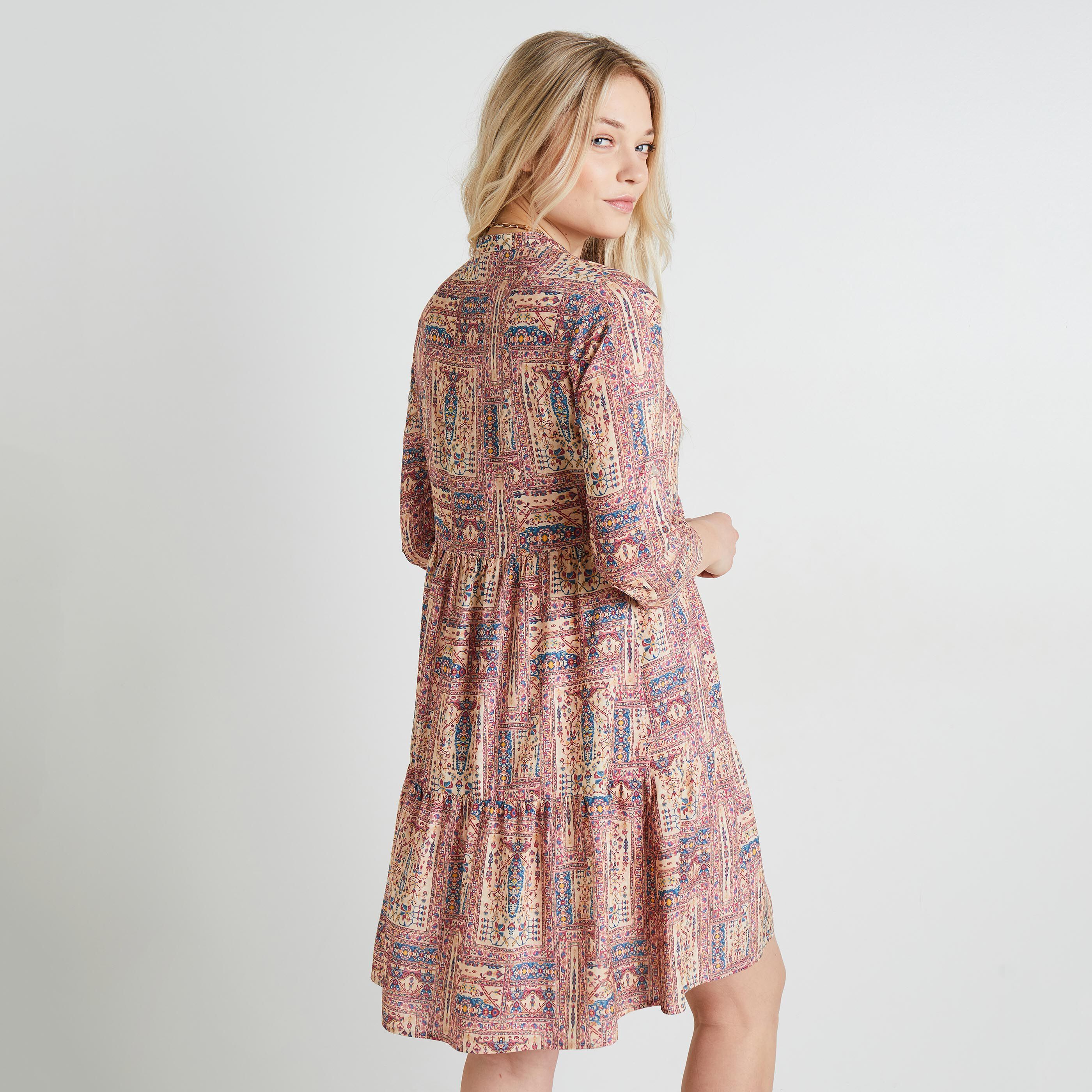 Robe imprim&eacute;e femme