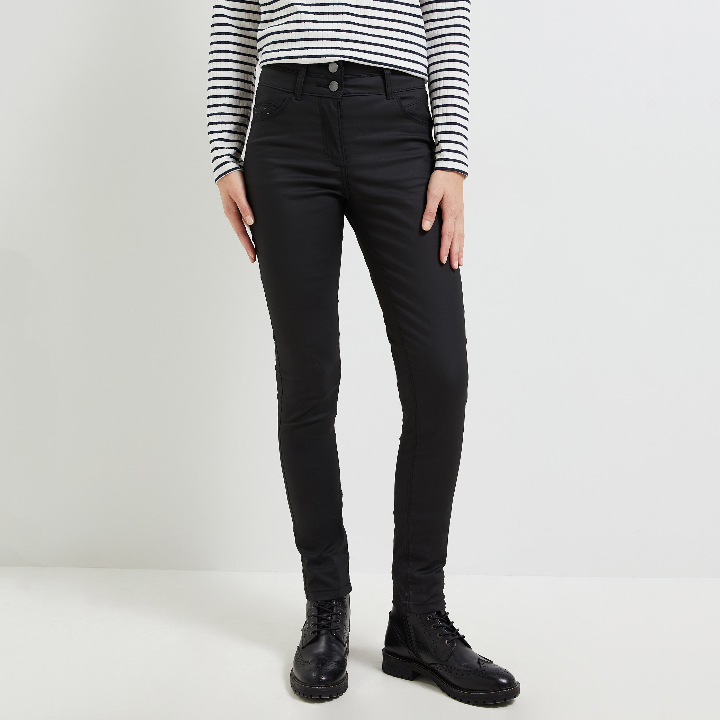 Jean taille haute grain de sale malice