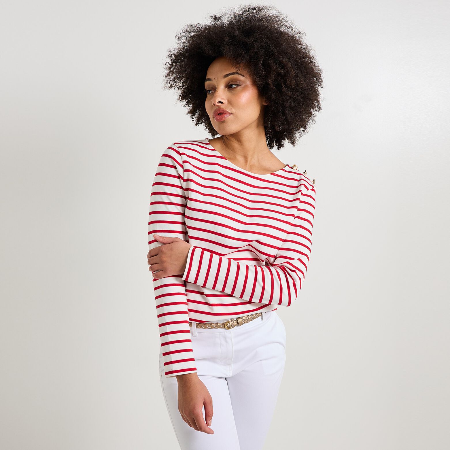 T-shirt marinière femme