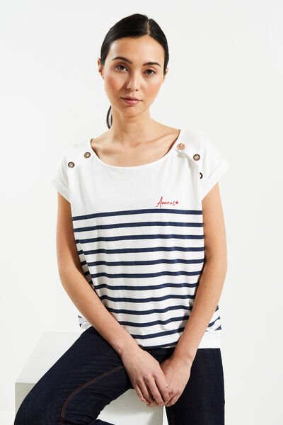 Tshirt marinière femme