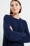 Pull tricot fantaisie femme