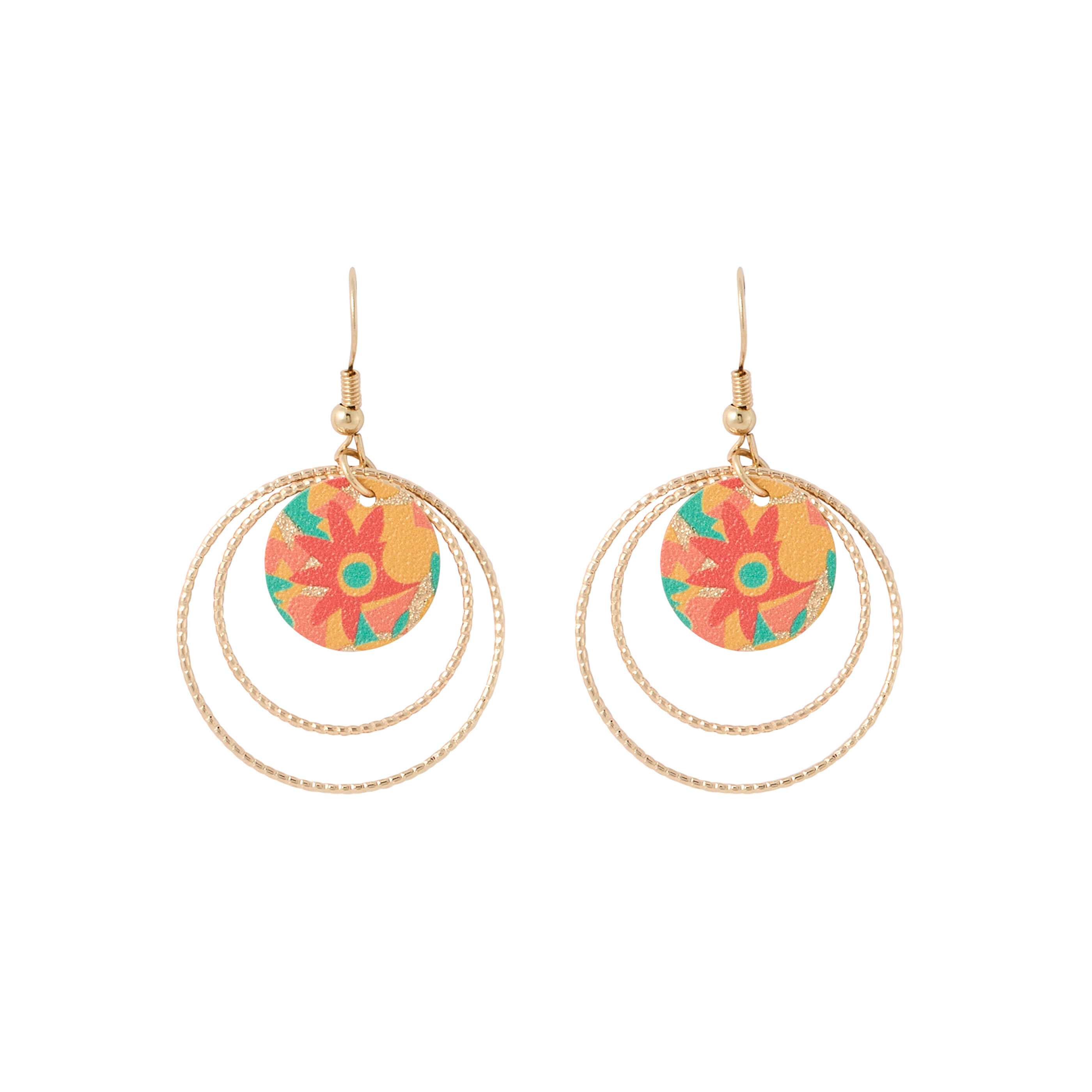 Boucles d'oreilles cercles femme