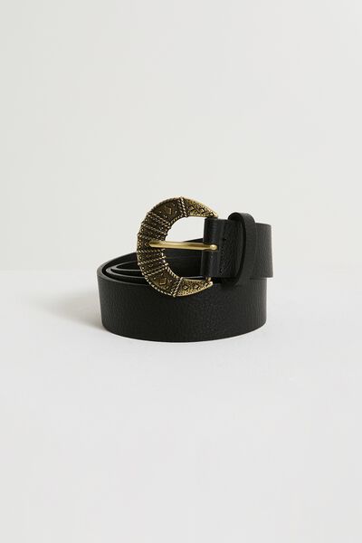 Ceinture boucle fantaisie femme