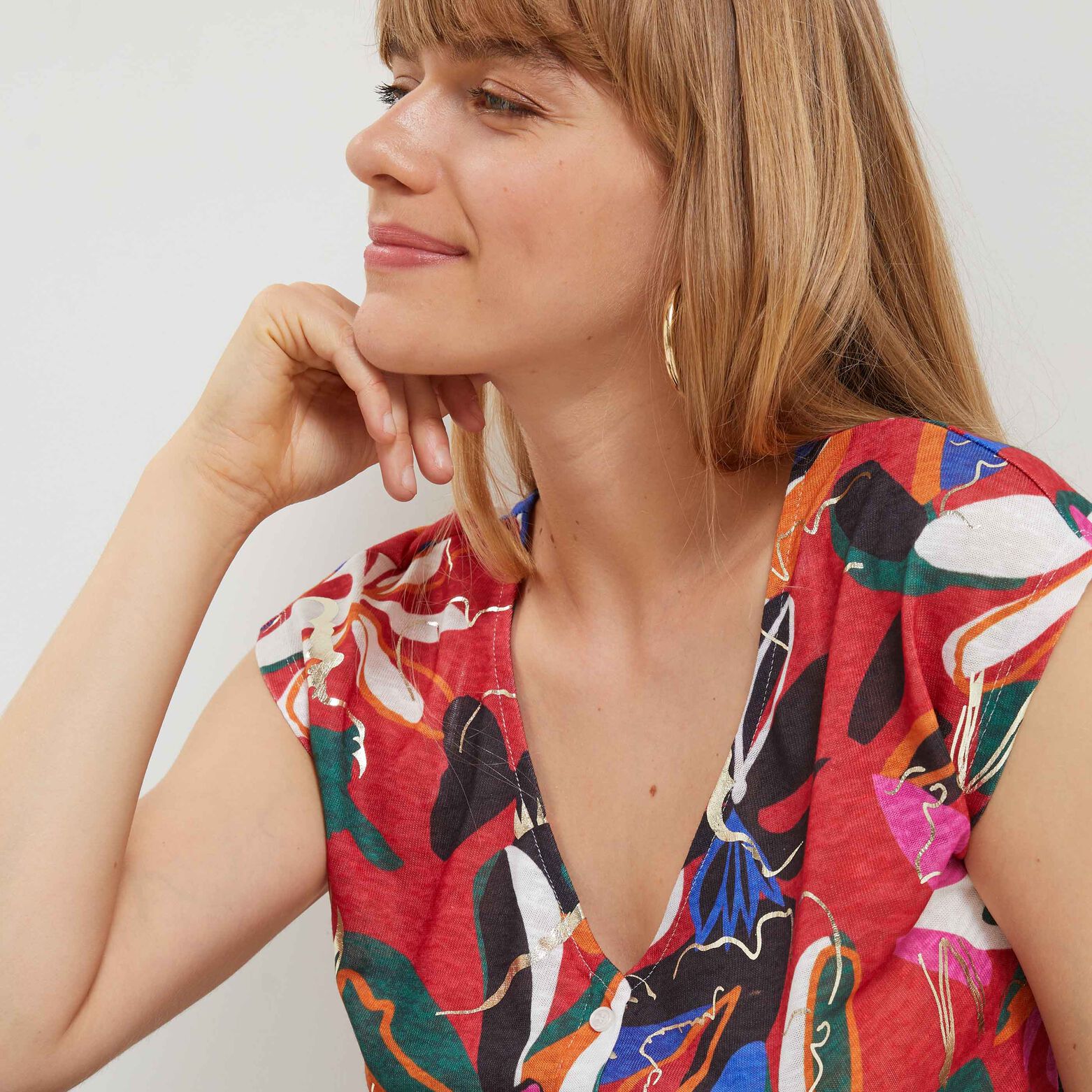 Tshirt imprimé femme