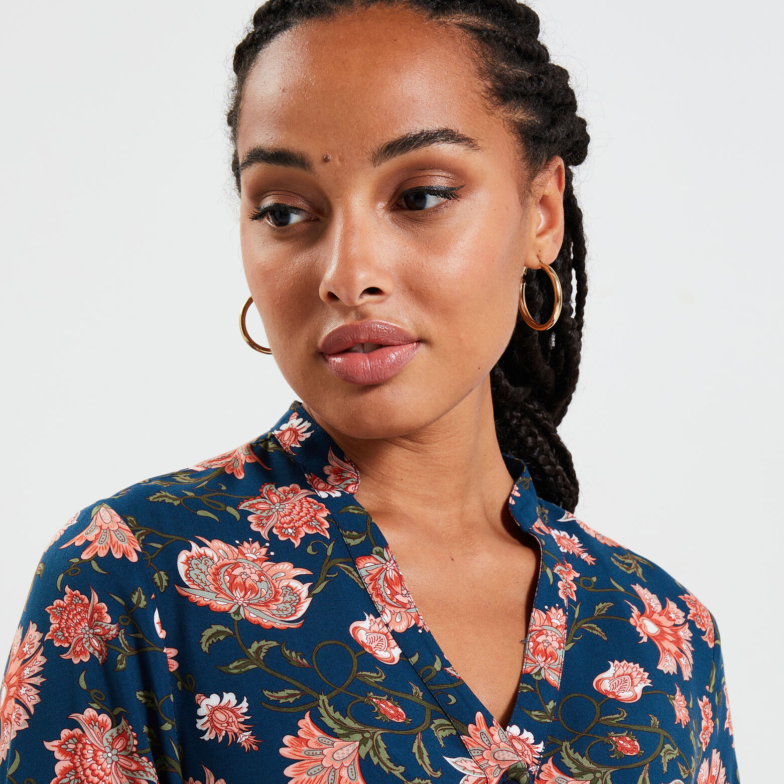 Robe imprimée femme