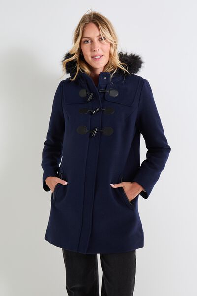 Manteau mi-long femme