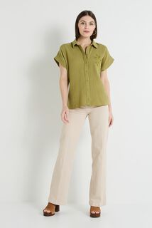 Chemise en gaze de coton femme