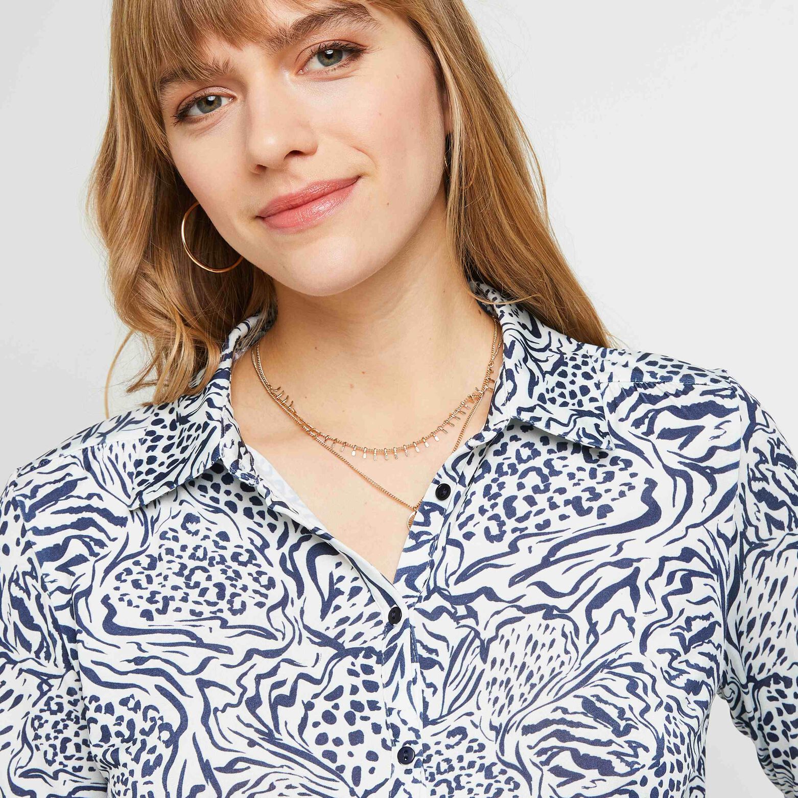 Chemise manches longues femme