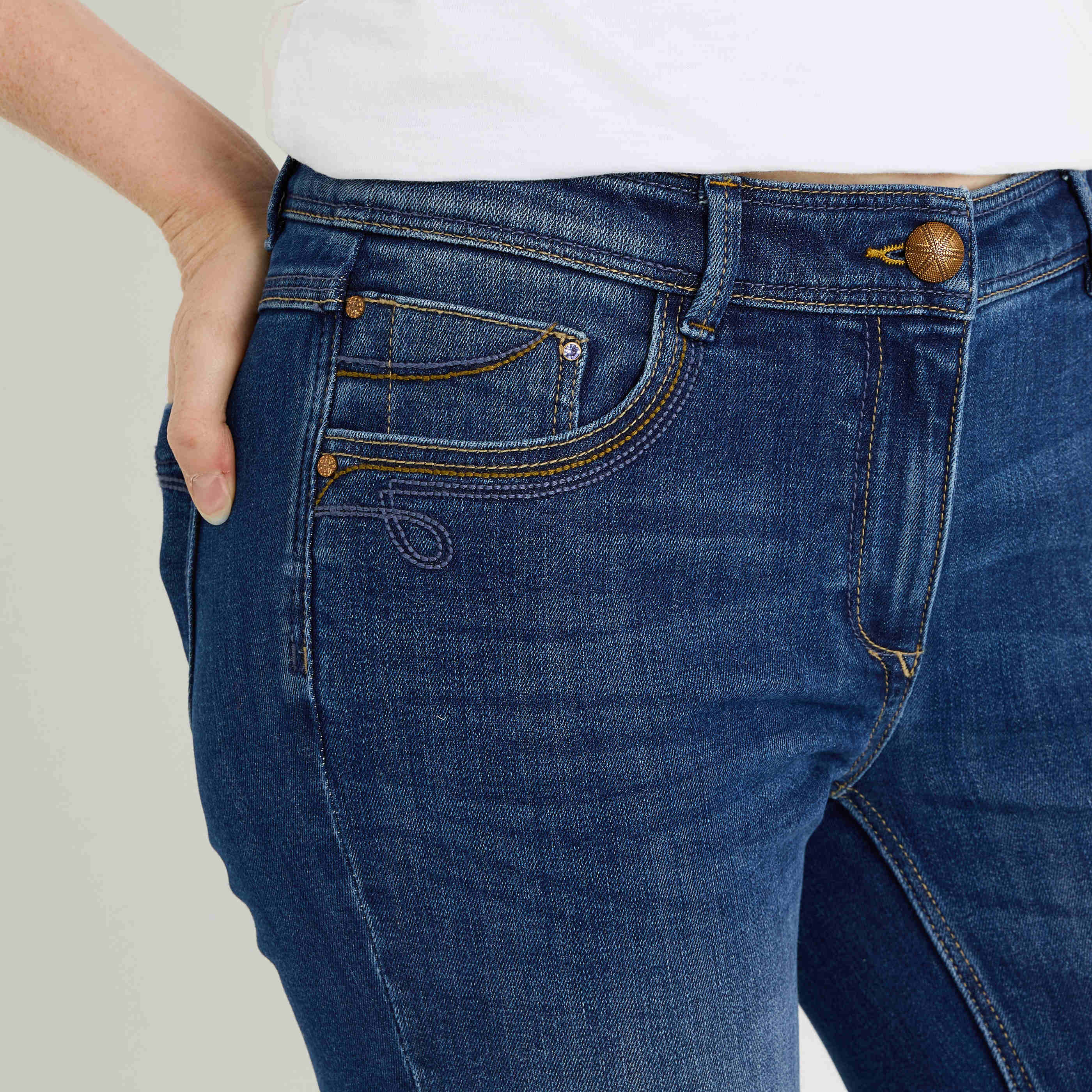 Jean slim raccourci TOKYO R01 femme