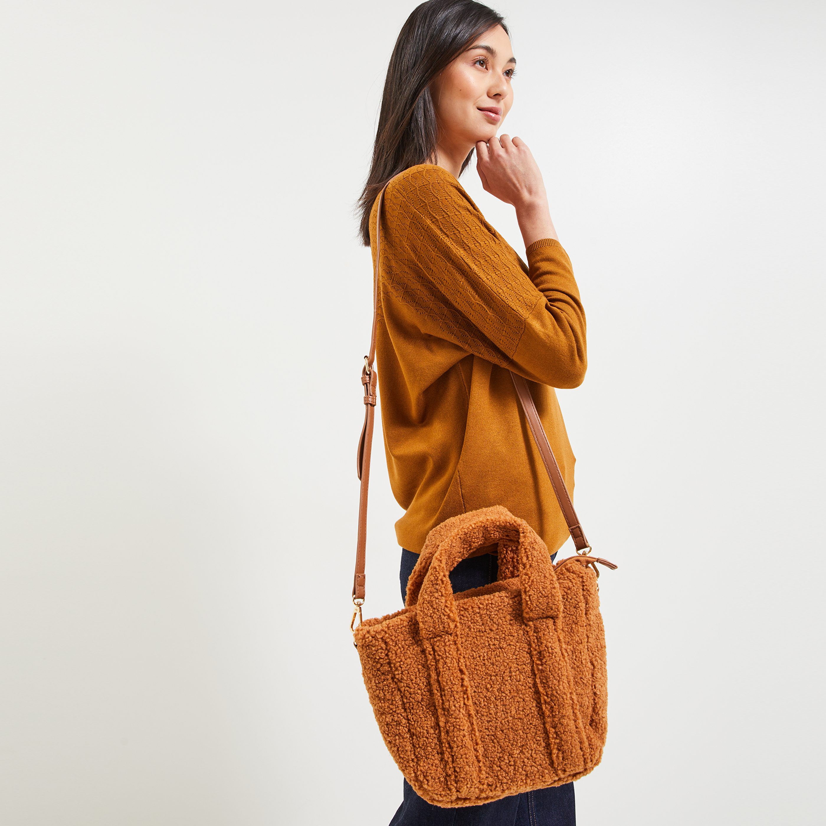 Sac en fausse fourrure femme Graindemalice