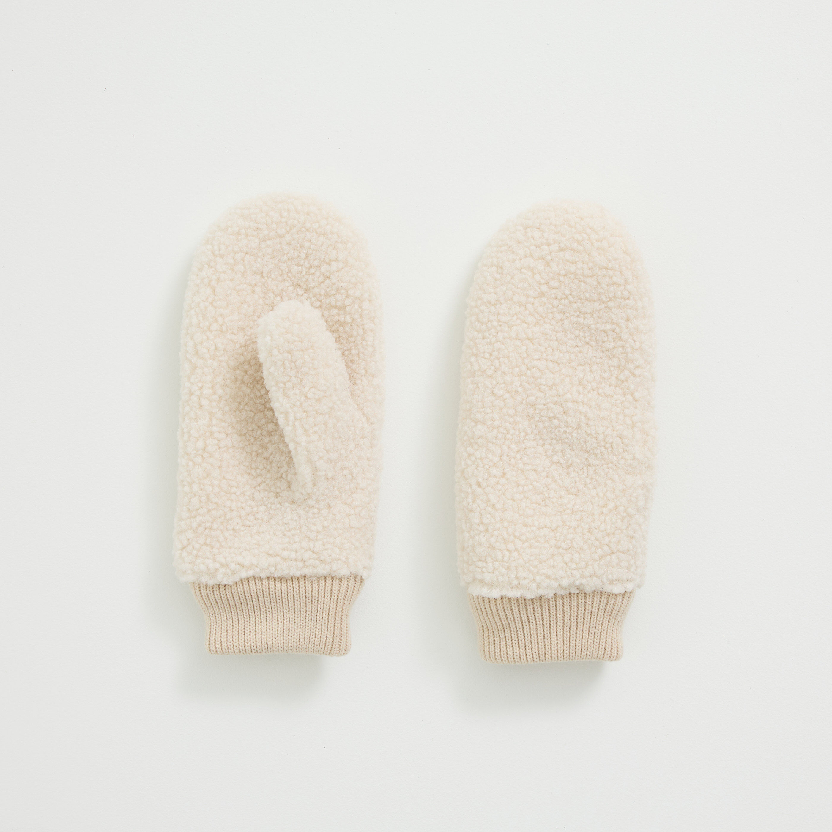 Moufles en sherpa femme