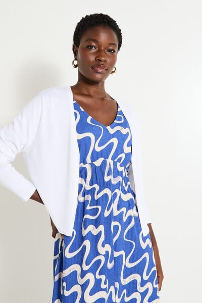 Gilet col V femme