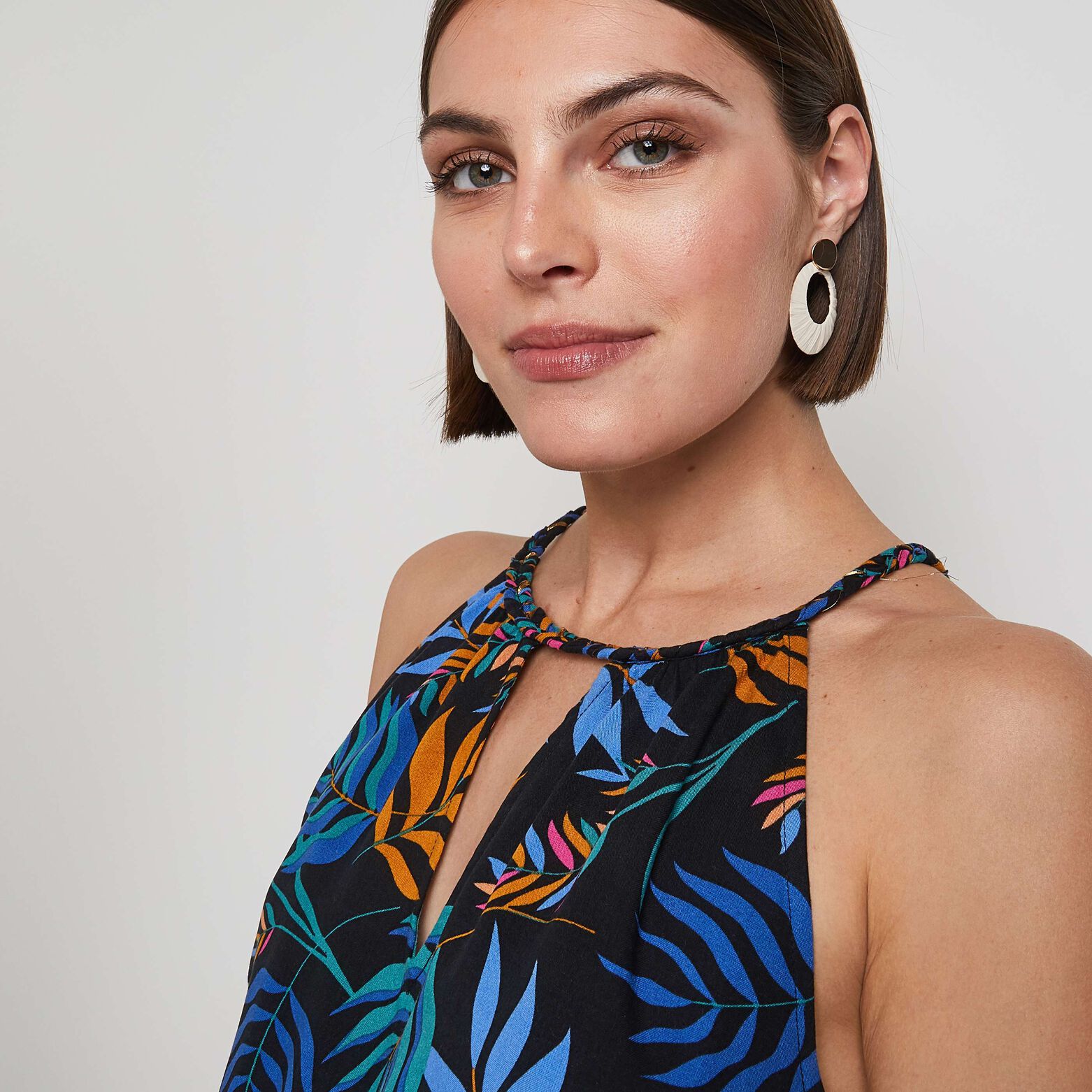 Robe imprimée femme