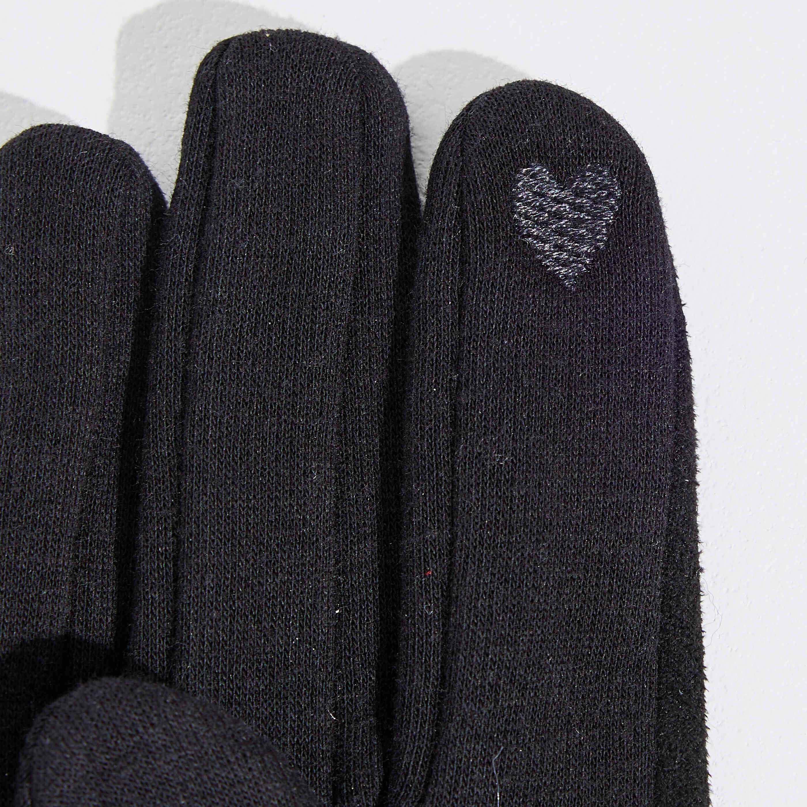 Gants tactiles &agrave; volants femme