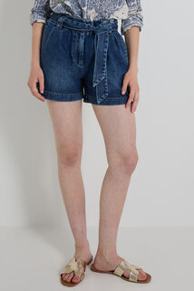 Short en denim femme