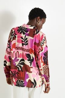 Chemisier imprimé floral femme