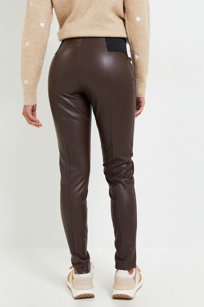 Legging simili femme