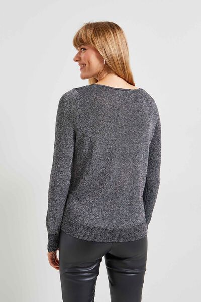 Pull lurex femme